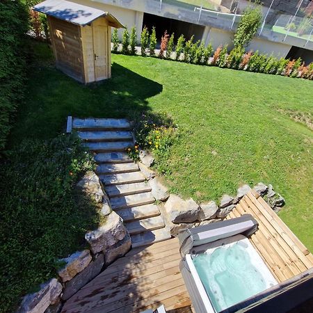 Chalet Delphinette - Spa privatif Morzine Esterno foto